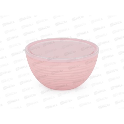 Чаша &quotОазис&quot 4л с крышкой розовый М8411 *16