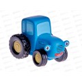 Игрушка для ванной LX-ST200429 Синий трактор с улыбкой 10см сетка