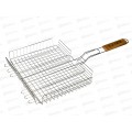 Решетка-гриль 1-2 Sale глубокая антипр 31*24*5см /58см хром/дер 822588 Решетка-гриль 1-2 Sale глубокая антипр 31*24*5см /58см хром/дер 822588