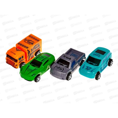 Машина свободного катания 4шт Dark glass в ассорт. 49219 в пакете Машина свободного катания 4шт Dark glass в ассорт. 49219 в пакете