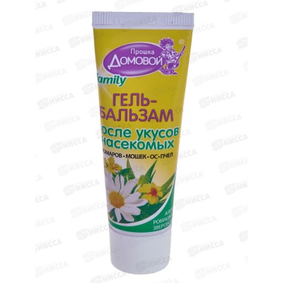 ДОМОВОЙ Гель-бальзам после укусов 30мл 1/80 ДОМОВОЙ Гель-бальзам после укусов 30мл 1/80