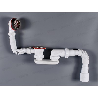 Сифон СВ-П для ванны плоский