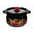 Кастрюля 8,0л сферическая Рябинушка, черный рябчик С1920.3Р*05 Кастрюля 8,0л сферическая Рябинушка, черный рябчик С1920.3Р*05
