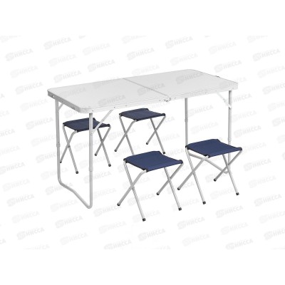 Набор мебели стол + 4 табурета (T-PR-FS-60*120+4-1) 325255 Набор мебели стол + 4 табурета (T-PR-FS-60*120+4-1) 325255