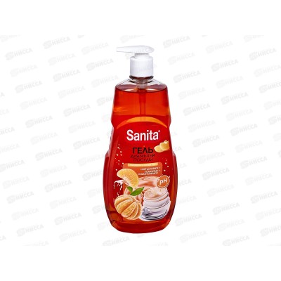 САНИТА гель для посуды Мандарин и белый чай 900г *8 Акция