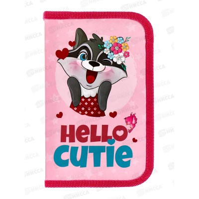 Пенал ПЧЕЛКА 1отд., Soft Hello cutie 2023 190*115, ПО-021 *30 Пенал ПЧЕЛКА 1отд., Soft Hello cutie 2023 190*115, ПО-021 *30