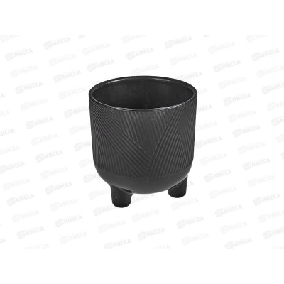 Горшок для цветов Фита 1,45л Черный (с вкладкой) д.13 *15 Горшок для цветов Фита 1,45л Черный (с вкладкой) д.13 *15