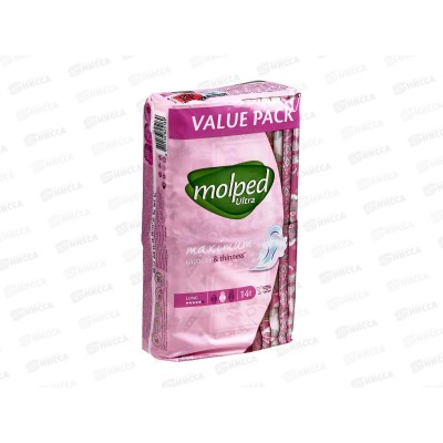 Molped прокладки анатомические с крылышками Ultra супер 14шт 5189 *16 Molped прокладки анатомические с крылышками Ultra супер 14шт 5189 *16