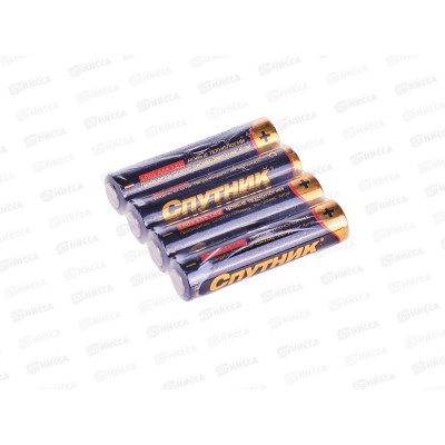 Батарейка Спутник Premium LR03 *4/96/384
