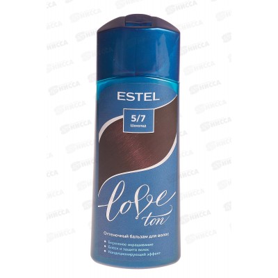 ЭСТЕЛЬ LOVE TON оттеночный бальзам 5/7 Шоколад *20 ЭСТЕЛЬ LOVE TON оттеночный бальзам 5/7 Шоколад *20
