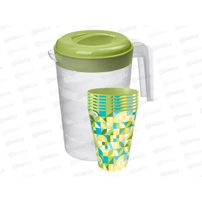 Набор для пикника 7предметов Салатовый 221184020/04 *14 Набор для пикника 7предметов Салатовый 221184020/04 *14