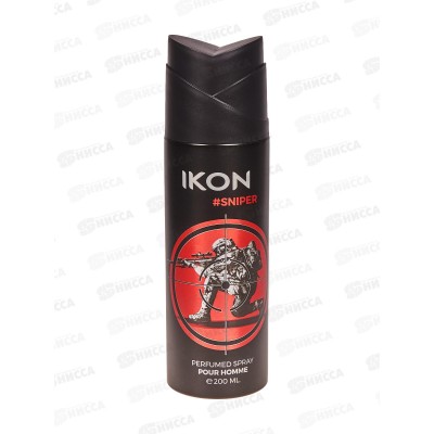 IKON DEODORANT SNIPER муж дез 200мл *12