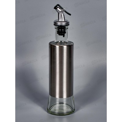 Бутылка для уксуса/масла/соуса 350мл стекло/нерж AST-006-G-350 Бутылка для уксуса/масла/соуса 350мл стекло/нерж AST-006-G-350