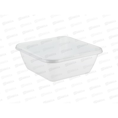 Таз 12л квадратный Белый М2578 *10 Таз 12л квадратный Белый М2578 *10