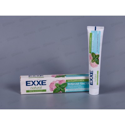 EXXE зубная паста natural Кальций и мята 75мл *12 С0007238