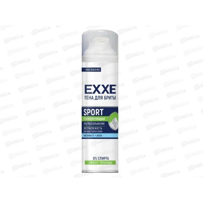 EXXE Пена для бритья SPORT ENERGY 200мл *6 С0007508