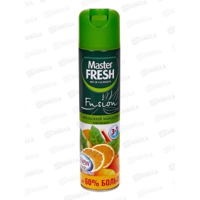 Master FRESH освежитель воздуха Севильский мандарин 300мл *24 С0006368 Master FRESH освежитель воздуха Севильский мандарин 300мл *24 С0006368