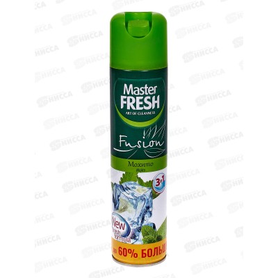 Master FRESH освежитель воздуха Мохито 300мл *24 С0006346 Master FRESH освежитель воздуха Мохито 300мл *24 С0006346