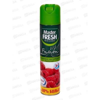 Master FRESH освежитель воздуха Малиновое наслаждение 300мл *24 С0006483 Master FRESH освежитель воздуха Малиновое наслаждение 300мл *24 С0006483
