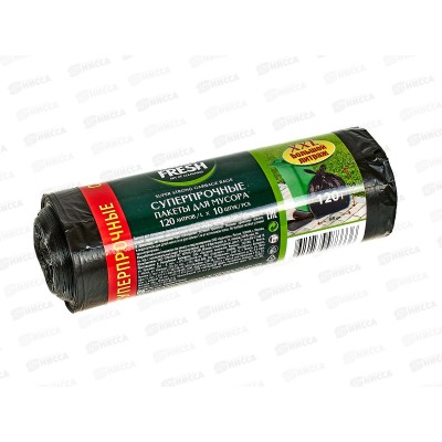 Master FRESH мешки для мусора 120л 10шт суперпрочные ХXL *20 С0005198 Master FRESH мешки для мусора 120л 10шт суперпрочные ХXL *20 С0005198