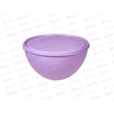 Миска 4л с цветной крышкой сиреневый Ангора *12 Миска 4л с цветной крышкой сиреневый Ангора *12