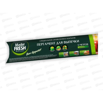 Master FRESH Пергамент для выпечки силиконизир 38см 5м *24 С0007856 Master FRESH Пергамент для выпечки силиконизир 38см 5м *24 С0007856