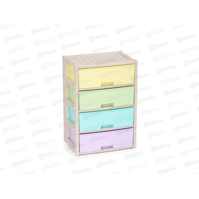 Комод 4-х секционный "Колорит" широкий Цветной М8822 *1 Комод 4-х секционный "Колорит" широкий Цветной М8822 *1