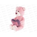 Мишка Молли с сердечком, 21см, RM-M013-21 в коробке Мишка Молли с сердечком, 21см, RM-M013-21 в коробке