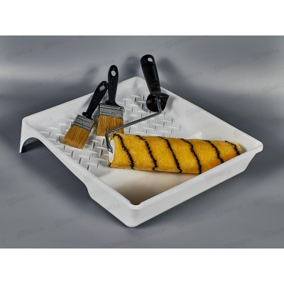 Набор МАЛЯРНЫЙ ванночка 33*35+валик 240мм 670-5888 *10 Набор МАЛЯРНЫЙ ванночка 33*35+валик 240мм 670-5888 *10