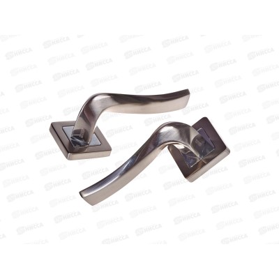 Ручки для дверей Аллюр АРТ Паола SN 2180 матовый никель *20 11 438 Ручки для дверей Аллюр АРТ Паола SN 2180 матовый никель *20 11 438