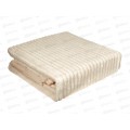 Плед велсофт &quotWenge" 180х200 &quotLine" Milk Foam, 964019