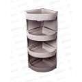 Этажерка для обуви (4 полки) "Wenge" серый 221308135/04 Этажерка для обуви (4 полки) "Wenge" серый 221308135/04