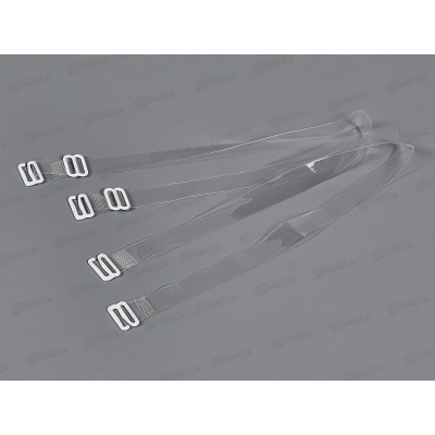 Бретельки силиконовые прозрачные 1,2см 865-0396