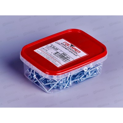 Саморез ШУЦ 3,5х35 (200шт) ГОСКРЕП контейнер Саморез ШУЦ 3,5х35 (200шт) ГОСКРЕП контейнер