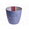 Горшок д/цв. &quotButterflies&quot D175мм 2,5л Серый шторм РТ401310025
