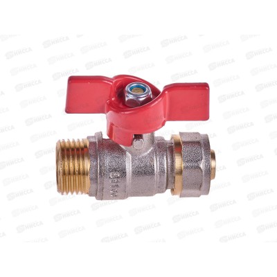 Кран шаровой для м/п труб цанга-штуцер 16х1/2, 36231 PROFLINE Кран шаровой для м/п труб цанга-штуцер 16х1/2, 36231 PROFLINE