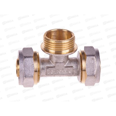 Тройник 20х3/4 цанга-штуцер, 36276 PROFLINE Тройник 20х3/4 цанга-штуцер, 36276 PROFLINE