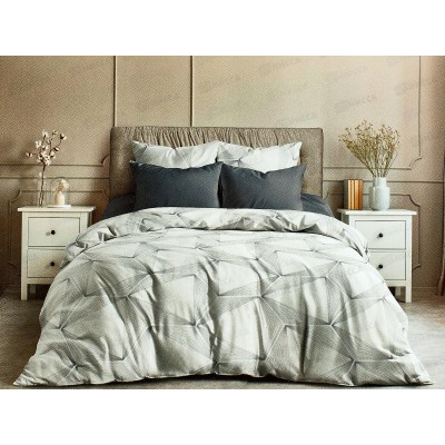 Комплект постельного белья семейный Поплин НН Параллели 70421-1+812 70*70(20