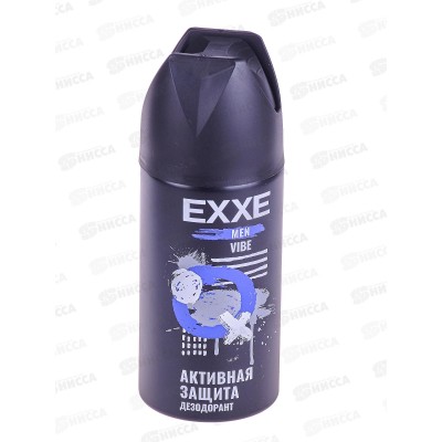 EXXE MEN Дезодорант спрей VIBE 150мл мужской С0007827 *12 EXXE MEN Дезодорант спрей VIBE 150мл мужской С0007827 *12