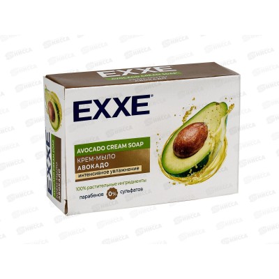 EXXE Крем-мыло 90г Авокадо *24/48 С0007496 EXXE Крем-мыло 90г Авокадо *24/48 С0007496