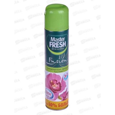Master FRESH освежитель воздуха Тропическая орхидея 300мл *24 С0006348 Master FRESH освежитель воздуха Тропическая орхидея 300мл *24 С0006348