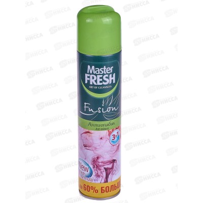 Master FRESH освежитель воздуха Антитабак 300мл *24 С0006361 Master FRESH освежитель воздуха Антитабак 300мл *24 С0006361