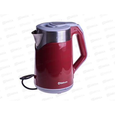 Чайник электрический SA-2172R 1,8л красный