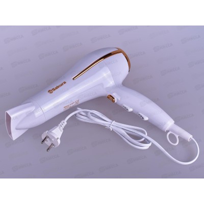 Фен электрический SA-4052W 2400Вт 3 режима 2 скорости