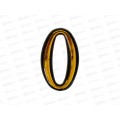 Номер квартирный самоклеющийся &quot0&quot (055787) *100