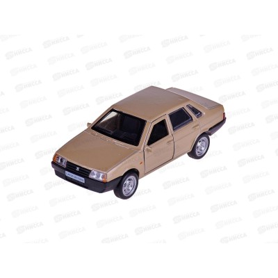 Машина &quotТЕХНОПАРК&quot металл LADA-21099 &quotСпутник&quot 12см, бежевый, 21099-12-BG