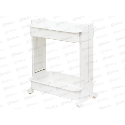 Стойка на колесах широкая (2 секции) Белый М2732 *6 Стойка на колесах широкая (2 секции) Белый М2732 *6