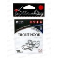Крючок KOI &quotTROUT HOOK&quot р. 8 (INT) цвет BN, КН8501-8BN 10шт