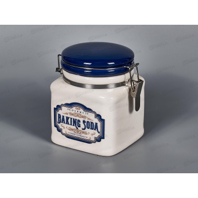 Банка для сыпучих продуктов (клипс) "Gourmet" 480мл, 11,5х9,5х11,5, L2521077 *36 Банка для сыпучих продуктов (клипс) "Gourmet" 480мл, 11,5х9,5х11,5, L2521077 *36