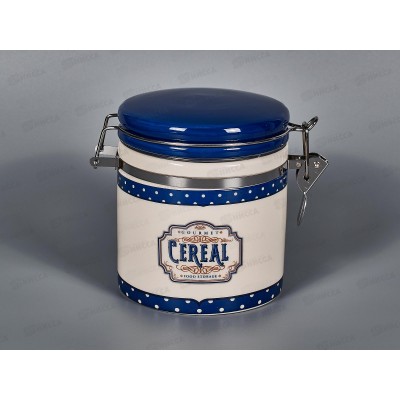 Банка для сыпучих продуктов (клипс) "Gourmet" 480мл, 11,5х10х11,5, L2521080 *24 Банка для сыпучих продуктов (клипс) "Gourmet" 480мл, 11,5х10х11,5, L2521080 *24